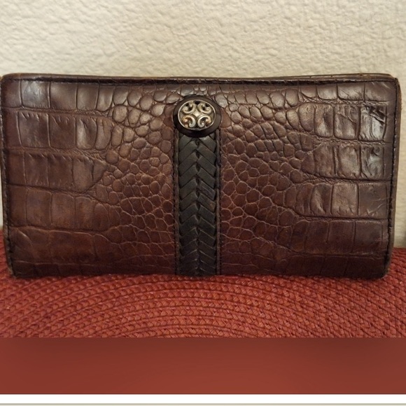 Vintage leather Brighton Wallet - Picture 2 of 6